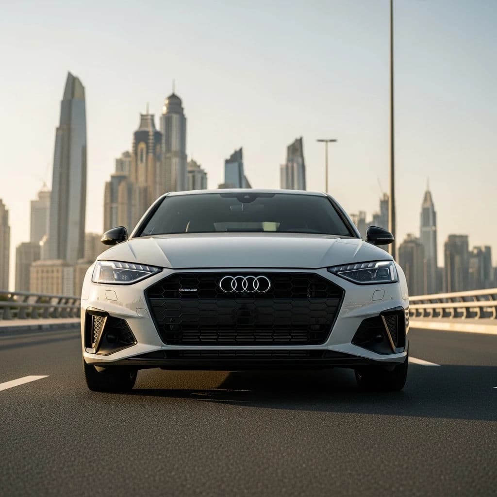 Audi A4 2022 for rent in UAE