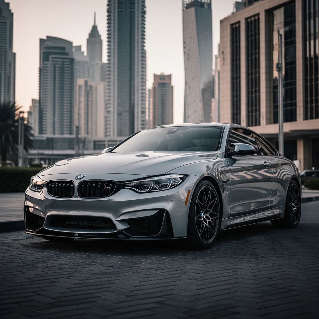 BMW M4 Competition view 2