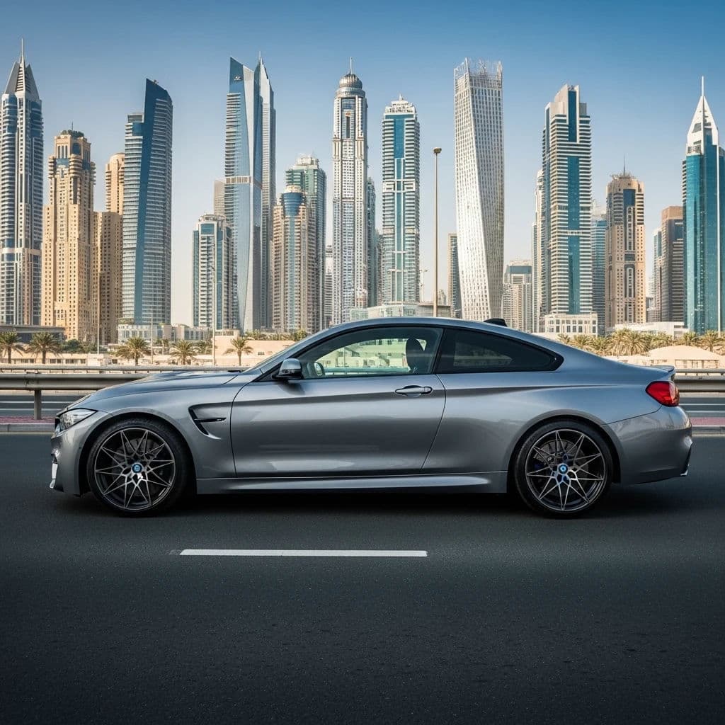 BMW M4 Competition view 3
