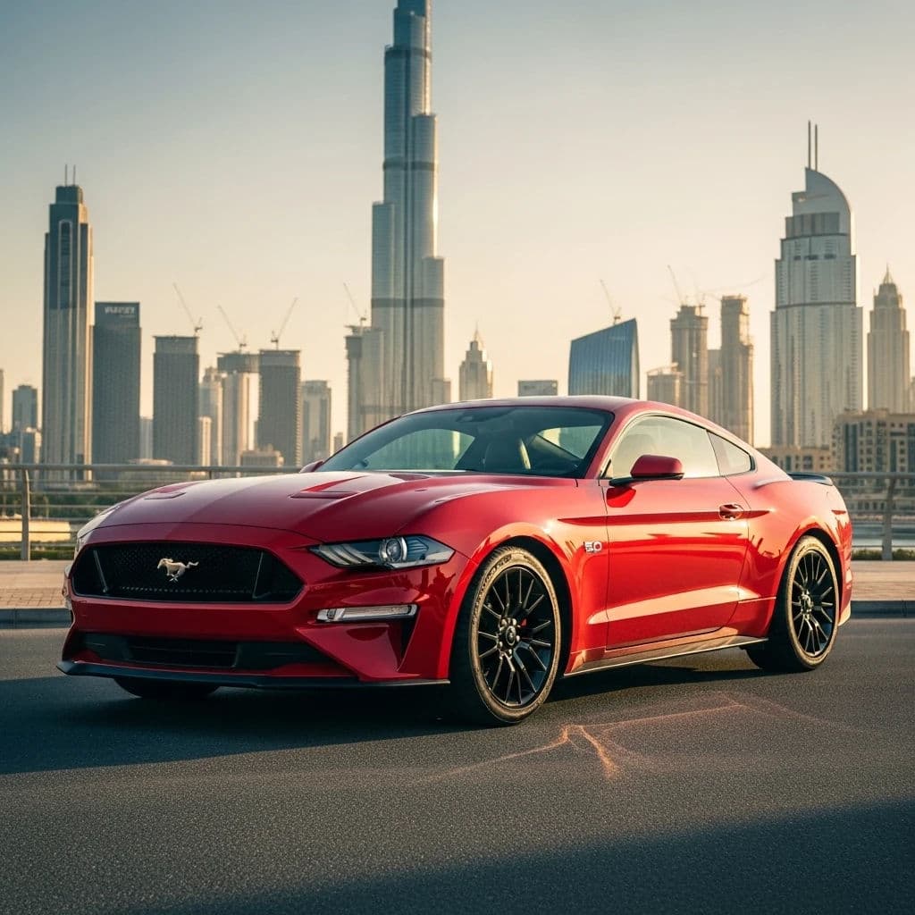 Ford Mustang 2021 for rent in UAE