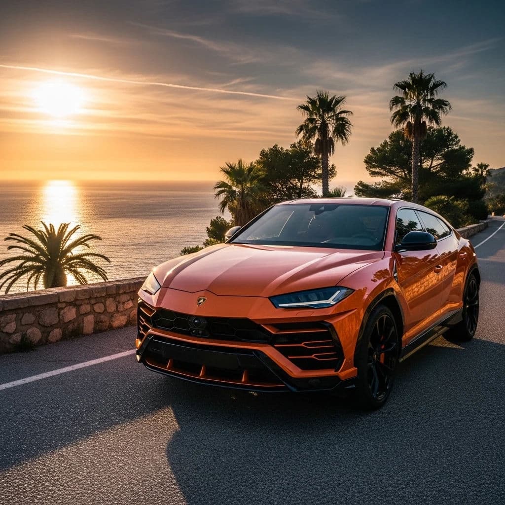 Lamborghini Urus view 2