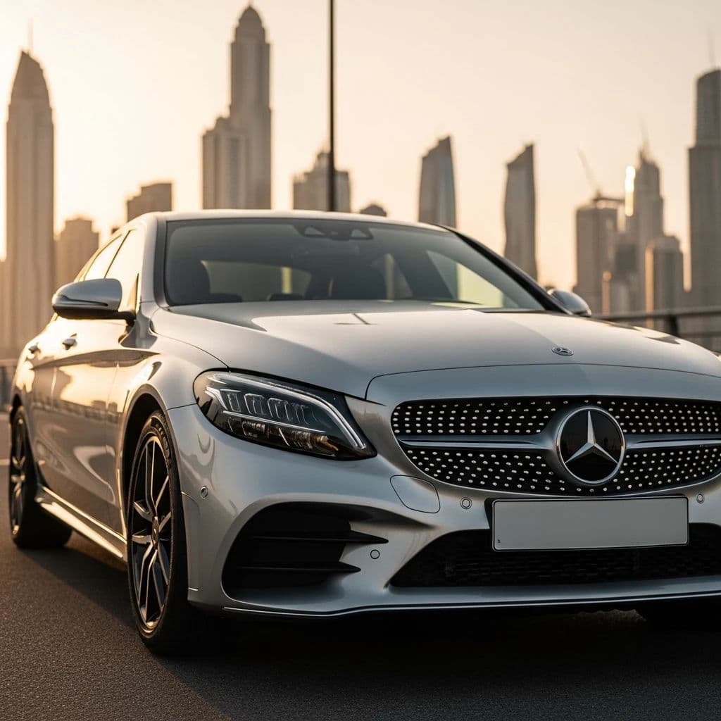 Mercedes C300 2025 view 2