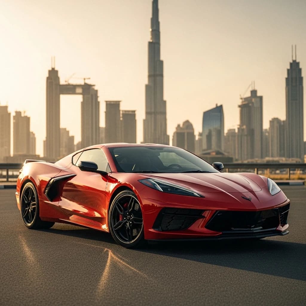 Chevrolet Corvette 2023 for rent in UAE - image 1 of 6